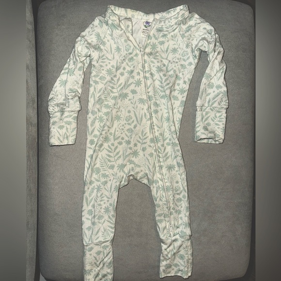 LARKSPUR BAMBOO CONVERTIBLE ZIP ROMPER - Picture 2 of 2